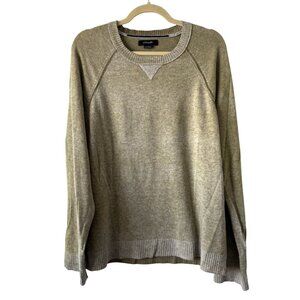 Christopher Fischer Black Label Cashmere Sweater Long Sleeve Tan Size L